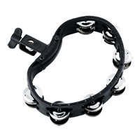 Meinl Percussion Headliner Series Mountable Molded ABS Tambourine - Black Meinl Percussion Headliner Series Mountable Molded ABS Tambourine - Black
