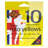 Roto Yellows Regular 8-String Strings Roto Yellows Regular 8-String Strings