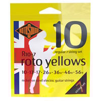 Roto Yellows Regular 7-String Strings Roto Yellows Regular 7-String Strings