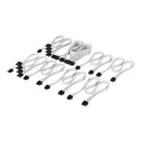 CORSAIR Elite Premium Type-4 White Power Supply Cable Pro Kit