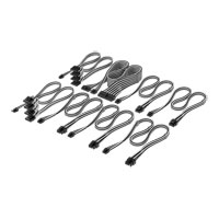 CORSAIR Elite Premium Type-5 Black / White Power Supply Cable Pro Kit