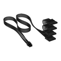 CORSAIR Elite Premium Black Type-5 to SATA Power Supply Cable