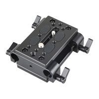 SmallRig Baseplate with Dual 15mm Rod Clamp