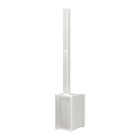 RCF EVOX J11 Active Three-way Portable Column Speaker (White)