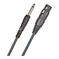 D'Addario 1/4" to XLR - 25ft. Cable