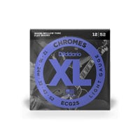 D'addario ECG25 12-52 Light, XL Chromes Electric Guitar Strings