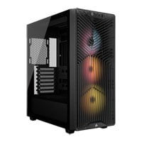 CORSAIR 3200D RS ARGB Smoke Mid Tower Tempered Glass PC Case
