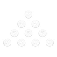 EK-Quantum Torque Plug Cover 10-Pack - White