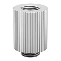 EK-Quantum Torque 28mm Static Male / Female Extender - Satin Titanium EK-Quantum Torque 28mm Static Male / Female Extender - Satin Titanium