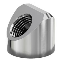 EK-Quantum Torque Static FF 45° Adapter - Nickel EK-Quantum Torque Static FF 45° Adapter - Nickel