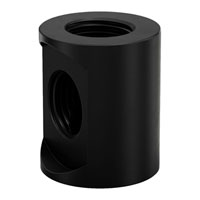 EK-Quantum Torque Splitter 3 Female Threads - Black EK-Quantum Torque Splitter 3 Female Threads - Black