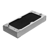 EK-Quantum Surface P240M X-Flow 240mm Custom Cooling Radiator White