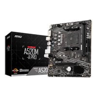 Refurbished MSI AMD Ryzen A520M-A PRO AM4 MicroATX DDR4 Motherboard Refurbished MSI AMD Ryzen A520M-A PRO AM4 MicroATX DDR4 Motherboard