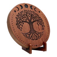 Meinl Sonic Energy 12" Rain Disk, Stream Sound, Moon Phases & Tree of Life Carving Meinl Sonic Energy 12" Rain Disk, Stream Sound, Moon Phases & Tree of Life Carving