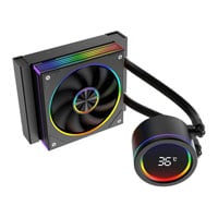 CiT Pro Saturn 120mm Black CPU Liquid Cooler With Display CiT Pro Saturn 120mm Black CPU Liquid Cooler With Display