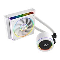 CiT Pro Saturn 120mm White CPU Liquid Cooler With Display CiT Pro Saturn 120mm White CPU Liquid Cooler With Display