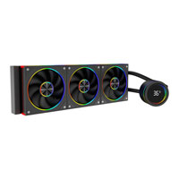 CiT Pro Saturn 360mm Black CPU Liquid Cooler With Display CiT Pro Saturn 360mm Black CPU Liquid Cooler With Display