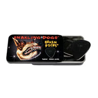 Snarling Dogs 351 Brain Picks - BLACK .88mm - 12PC Tin