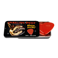 Snarling Dogs 351 Brain Picks - RED .73mm - 12PC Tin