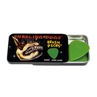 Snarling Dogs 351 Brain Picks - GREEN .53mm - 12PC Tin