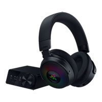 Refurbished Razer Kraken V4 Pro Black Wired / Wireless Gaming Headset with OLED Control Hub