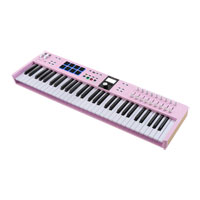 Arturia Keylab Essential 61 Mk3 Controller Keyboard - Limited Edition Rose Quartz Arturia Keylab Essential 61 Mk3 Controller Keyboard - Limited Edition Rose Quartz