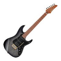 Ibanez AZ2204AG Transparent Gray Burst Electric Guitar