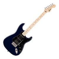 Squier Sonic Stratocaster HSS, Maple Fingerboard, Black Pickguard, Midnight Blue Squier Sonic Stratocaster HSS, Maple Fingerboard, Black Pickguard, Midnight Blue