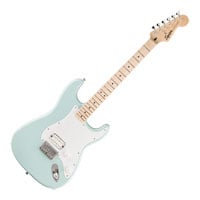 Squier Sonic Stratocaster HT H, Maple Fingerboard, White Pickguard, Sonic Blue Squier Sonic Stratocaster HT H, Maple Fingerboard, White Pickguard, Sonic Blue