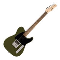 Squier Sonic Esquire H, Laurel Fingerboard, Black Pickguard, Olive Squier Sonic Esquire H, Laurel Fingerboard, Black Pickguard, Olive