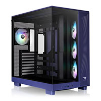 Thermaltake View 380 XL TG ARGB Mid Tower Dual Chamber Tempered Glass Gaming Case Future Dusk