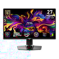 Refurbished MSI 27" MAG 271QP QD-OLED X28 280Hz WQHD QD-OLED TrueBlack HDR400 Gaming Monitor Refurbished MSI 27" MAG 271QP QD-OLED X28 280Hz WQHD QD-OLED TrueBlack HDR400 Gaming Monitor