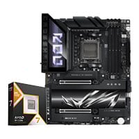 AMD Ryzen 7 9850X3D Processor + ASUS ROG Crosshair X870E Hero Motherboard Bundle