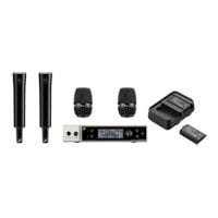 Sennheiser EW-DX EM 2 Wireless Half-Rack Receiver EW-DX SKM-S, MMD835 Capsules and Charger Kit