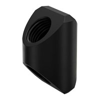 EK-Quantum Torque Static FF 90° Adapter - Satin Black