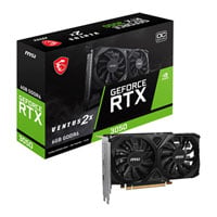 Refurbished MSI NVIDIA GeForce RTX 3050 6GB VENTUS 2X E OC Ampere Graphics Card