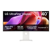 (Open Box) LG UltraFine 40" 40U990A-W 5K2K 120Hz Curved TB5 FreeSync Premium Nano IPS Gaming Monitor