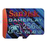 SanDisk Gameplay 256GB 4K Ready MicroSDXC Card UHS-I U3 for Mobile and Handheld Console Gaming