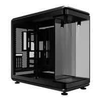 Cooler Master MasterFrame 360 Panorama Black Mid Tower Tempered Glass PC Gaming Case