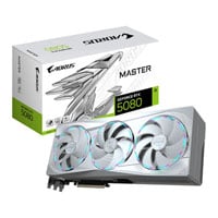 Refurbished Gigabyte AORUS NVIDIA GeForce RTX 5080 MASTER ICE 16GB Blackwell Graphics Card
