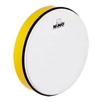 NINO Percussion Molded ABS Hand Drum, Yellow - 12"