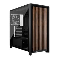 CORSAIR FRAME 4000D Wood RS Black Mid Tower Tempered Glass PC Case