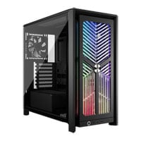 CORSAIR FRAME 4000X RS RGB Black Mid Tower Tempered Glass PC Case