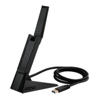MSI AXE1800 Wi-Fi 6 Dual-Band USB3.0 Adapter with Stand MSI AXE1800 Wi-Fi 6 Dual-Band USB3.0 Adapter with Stand