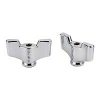 Gibraltar 6mm Steel Wing Nut, 2 Pack