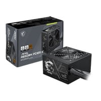 MSI MAG A650BN PCIE5 II 650W Wired 80+ Bronze ATX 3.1 Black Power Supply MSI MAG A650BN PCIE5 II 650W Wired 80+ Bronze ATX 3.1 Black Power Supply