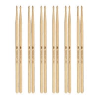 6 x Pairs - Meinl Standard Long 5A American Hickory Drumsticks - SB103