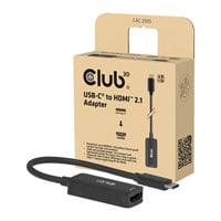 Club3D USB-C® to HDMI 2.1 Adapter Club3D USB-C® to HDMI 2.1 Adapter