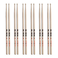 6 x Pairs - Vic Firth VF-8D Drumsticks