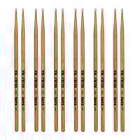 6 x Pairs Vic Firth VF-5ATN Drumsticks Nylon Tip